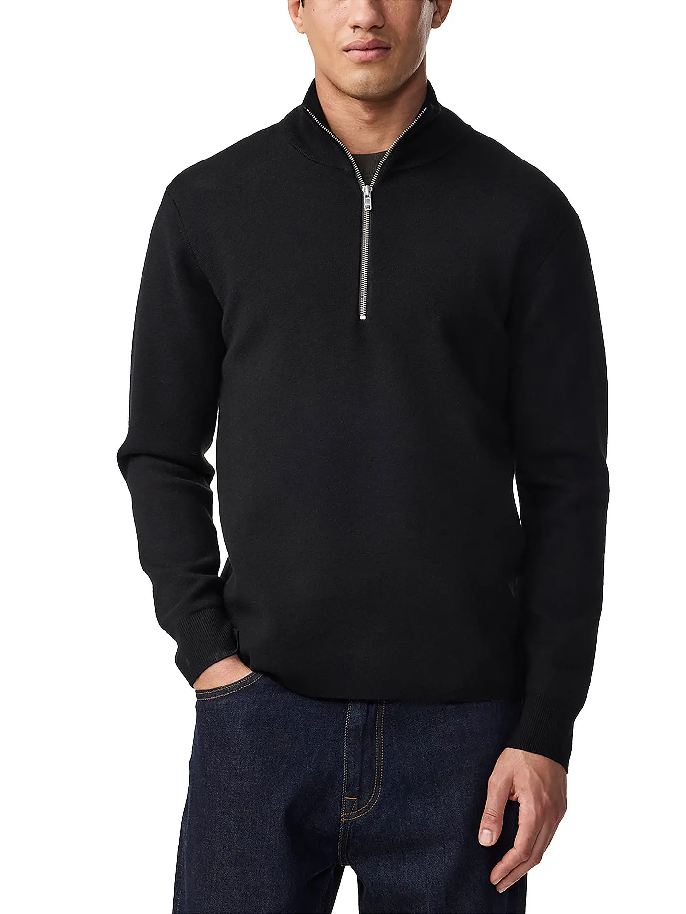 NN.07 | Troyer Pullover  | schwarz