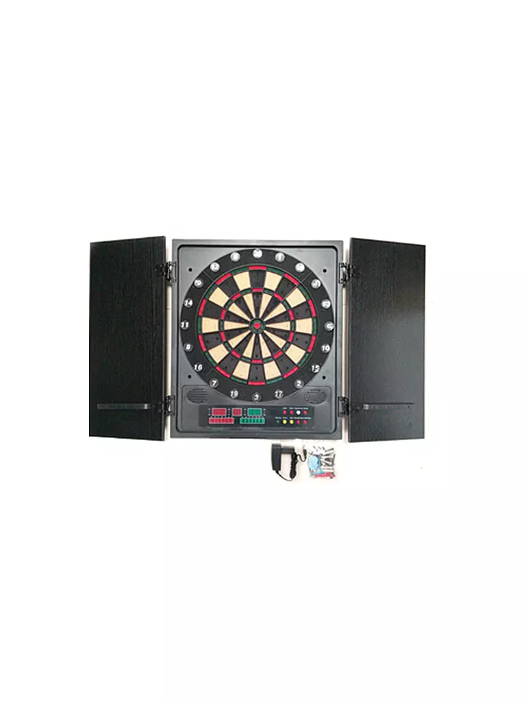 NO NAME | Elektronisches Dartboard für 8 SpielerInnen AP-500 | schwarz