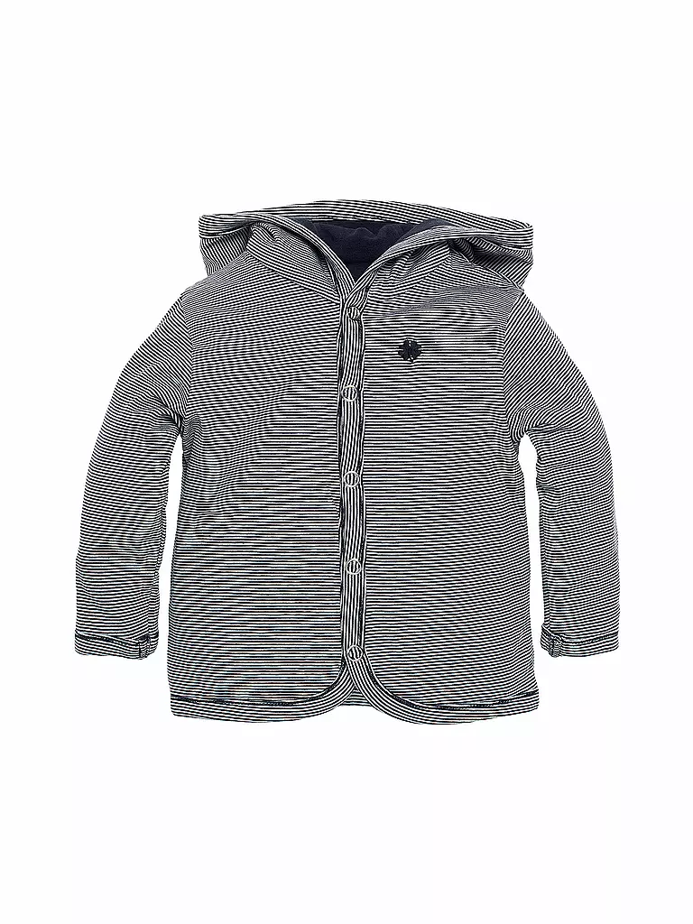 NOPPIES | Baby Wende Sweatjacke JOKE | blau