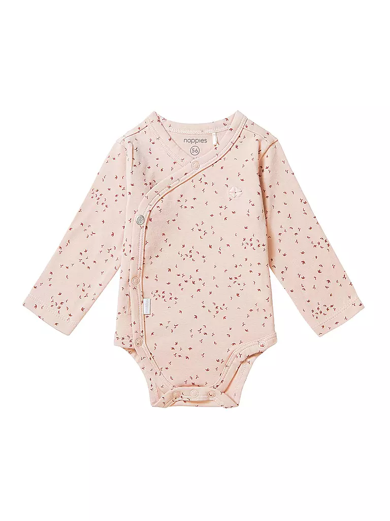 NOPPIES | Baby Wickelbody NORSIK  | rosa