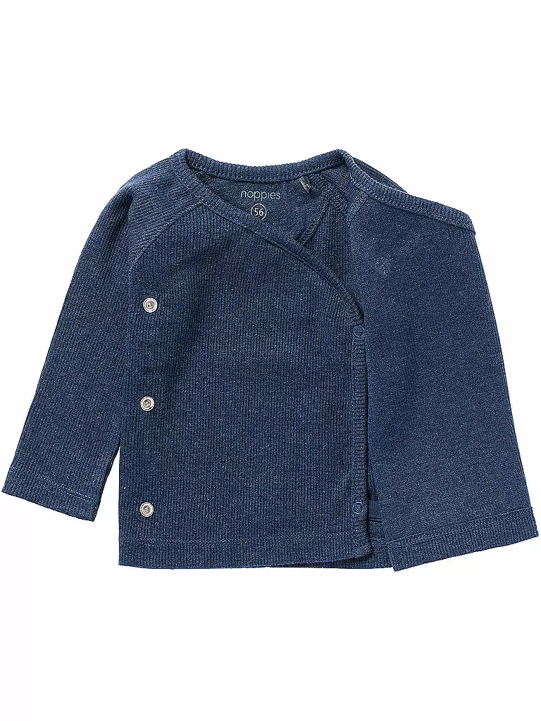 NOPPIES | Baby Wickelshirt NANYUKI | blau