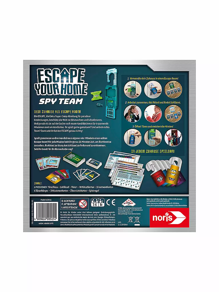 NORIS | Escape Your Home | keine Farbe