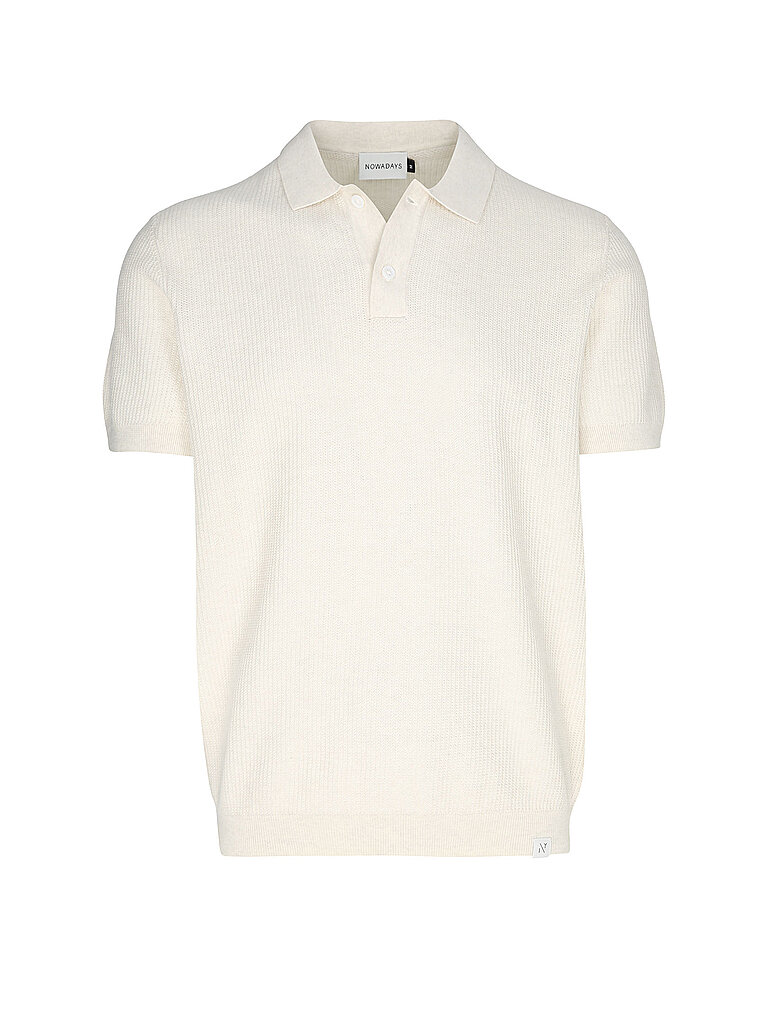 Poloshirt creme S herren