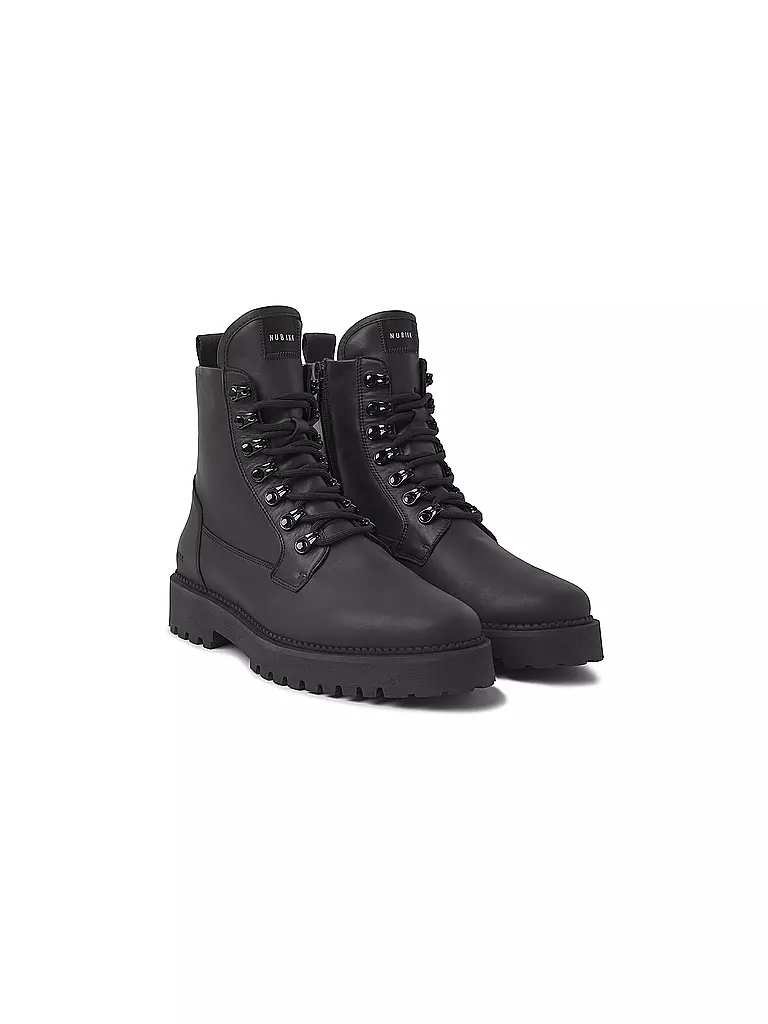 NUBIKK | Schnürboots Logan Harbor | schwarz