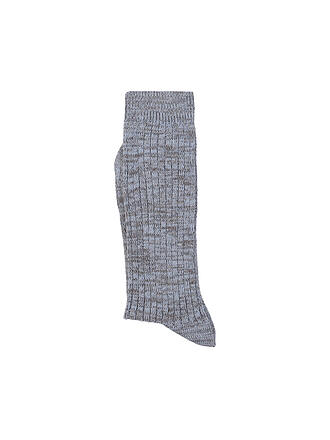 NUDIE JEANS | Socken RASMUSSON blue melange