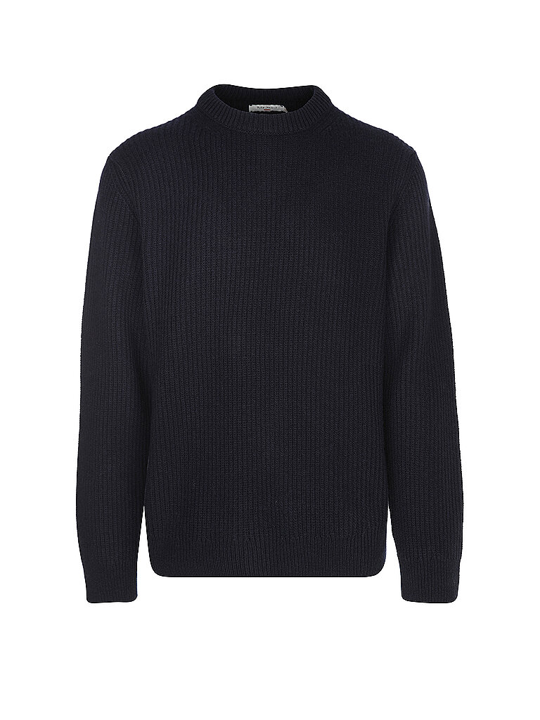NUDIE JEANS Pullover AUGUST dunkelblau | S