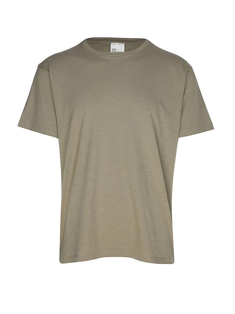NUDIE JEANS T-Shirt ROFFE beige | L