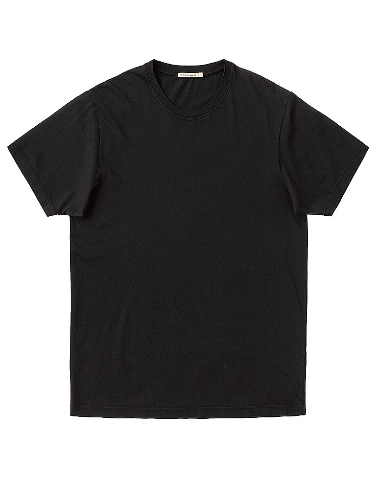 NUDIE JEANS T-Shirt UNO EVERDAY schwarz