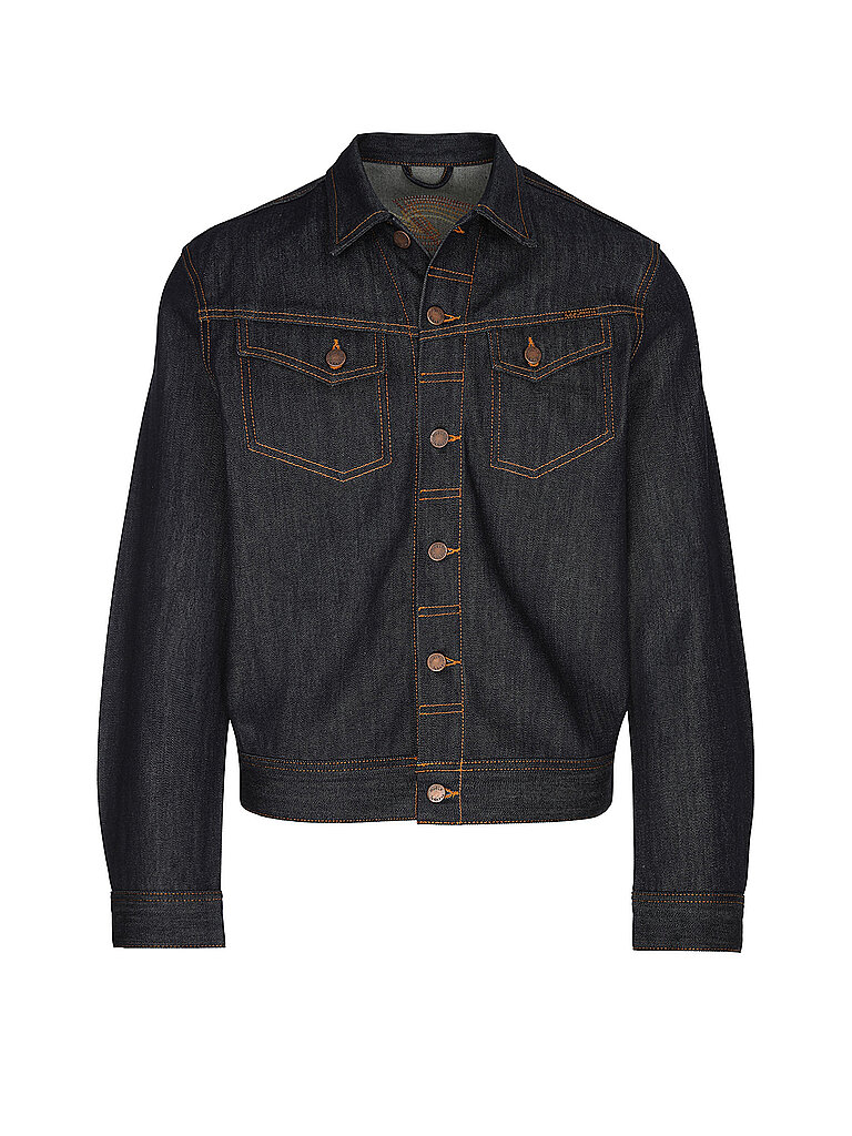 Jeansjacke dunkelblau S herren