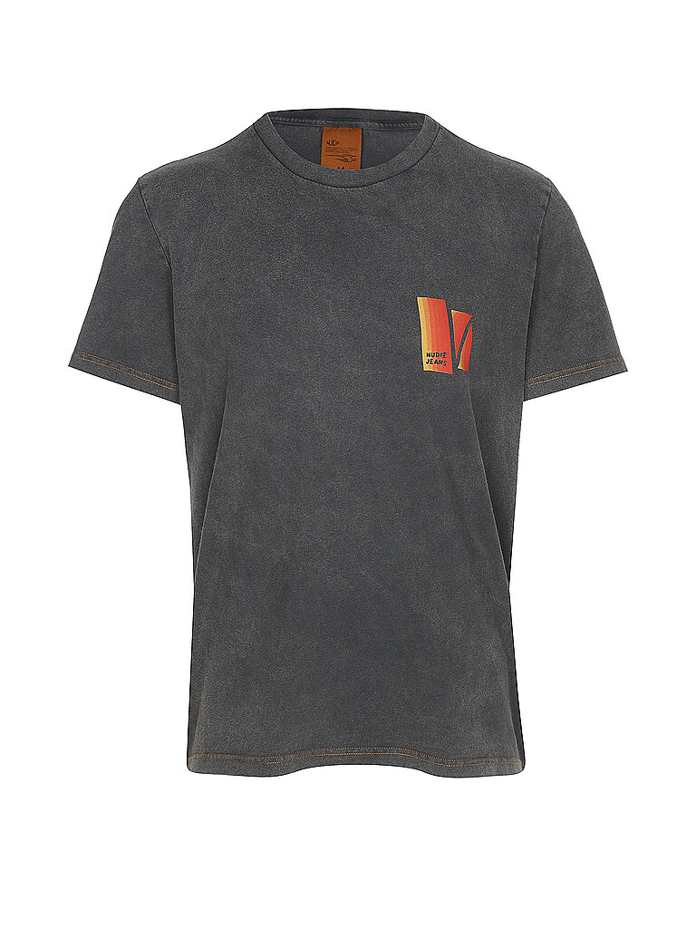 NUDIE JEANS T-Shirt  grau | S