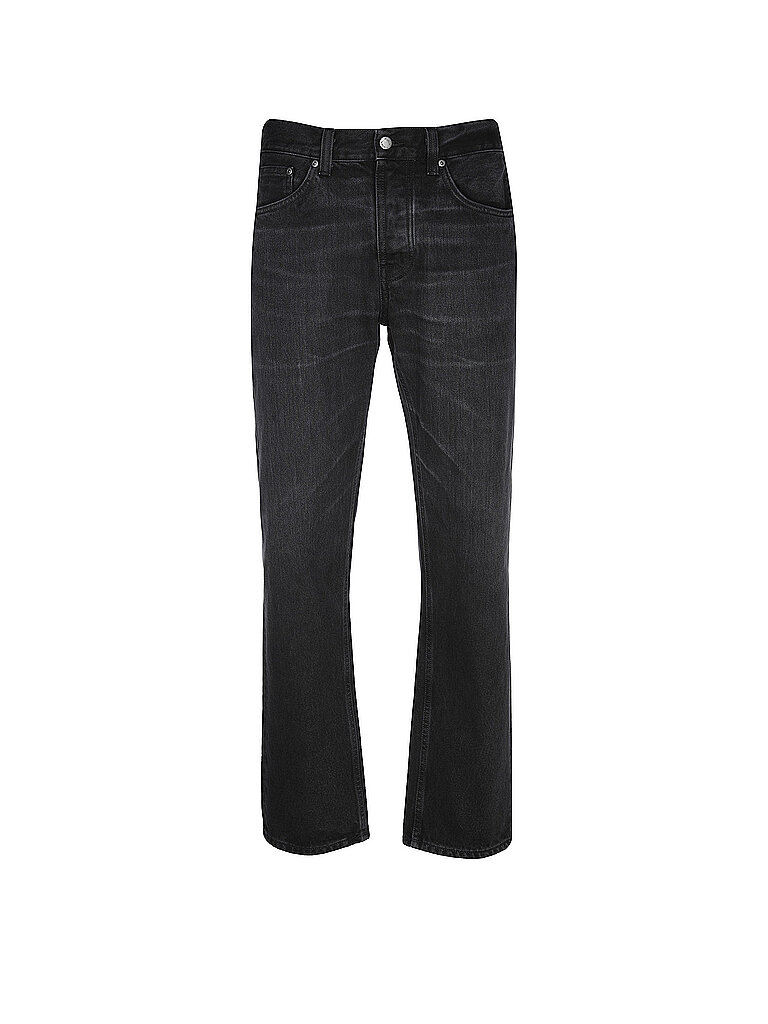 NUDIE JEANS Jeans Straight Fit RAD RUFUS schwarz | 34/L32