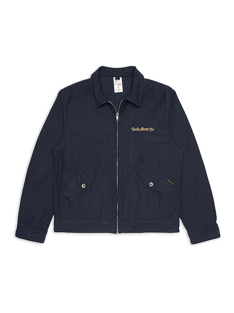 NUDIE JEANS Jacke blau M herren