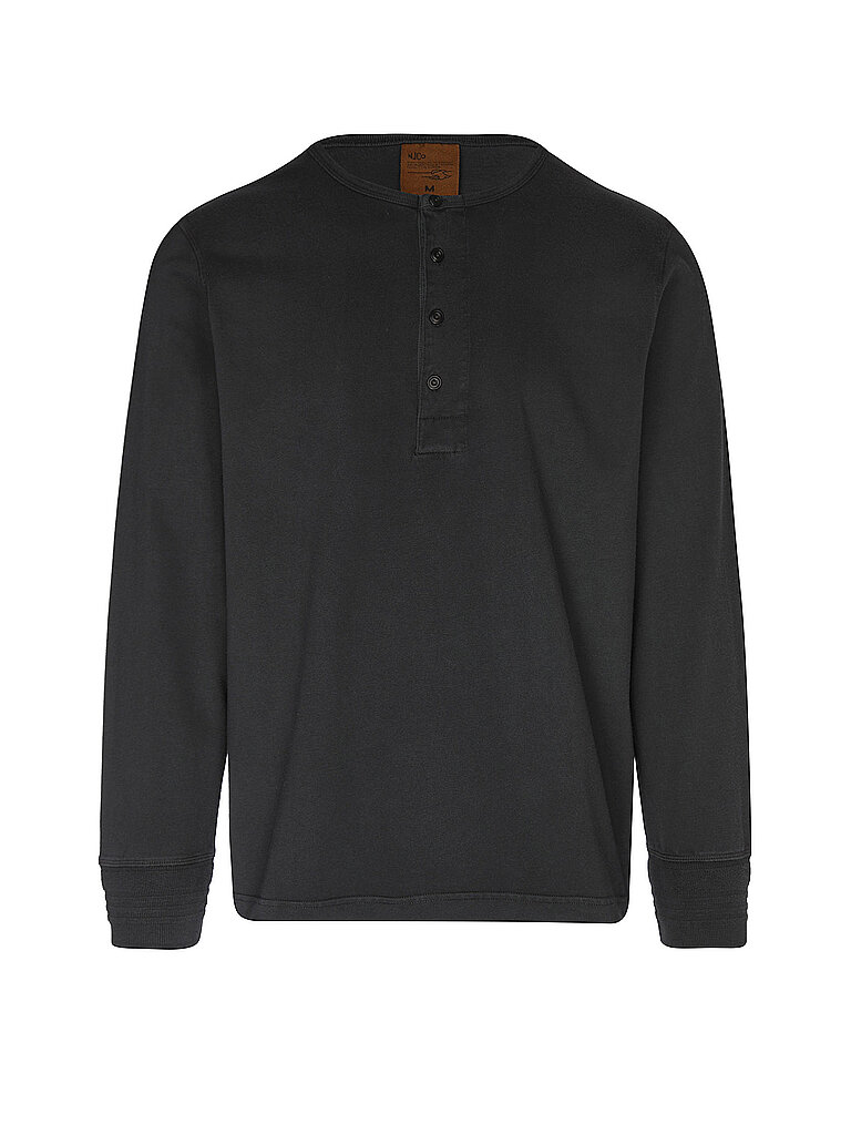 NUDIE JEANS Langarmshirt  grau | XL