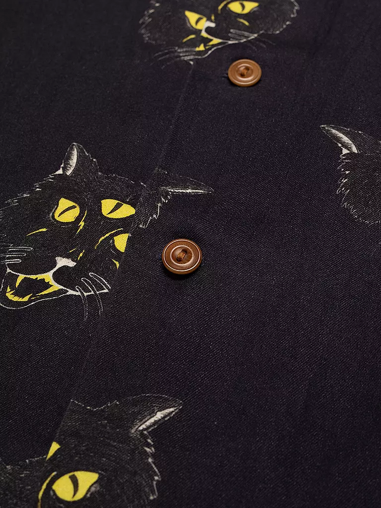 NUDIE JEANS | Hemd Slim Fit | schwarz