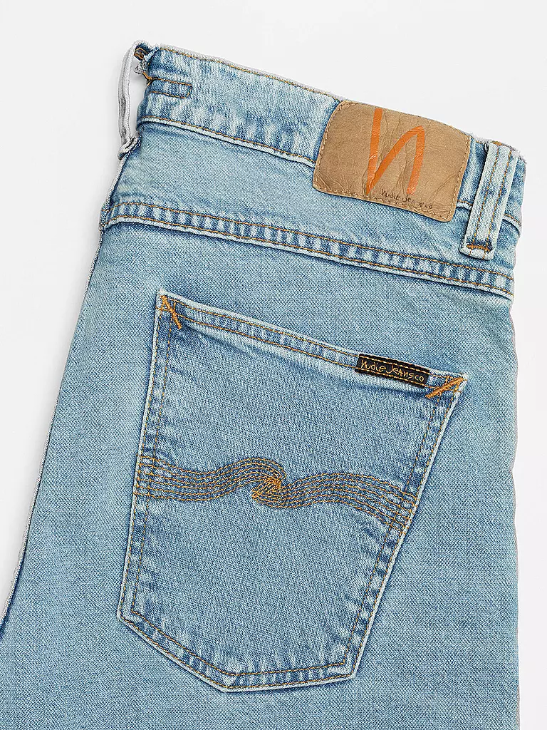 NUDIE JEANS | Jeans Slim Fit LEAN DEAN BLUE NOISE | hellblau
