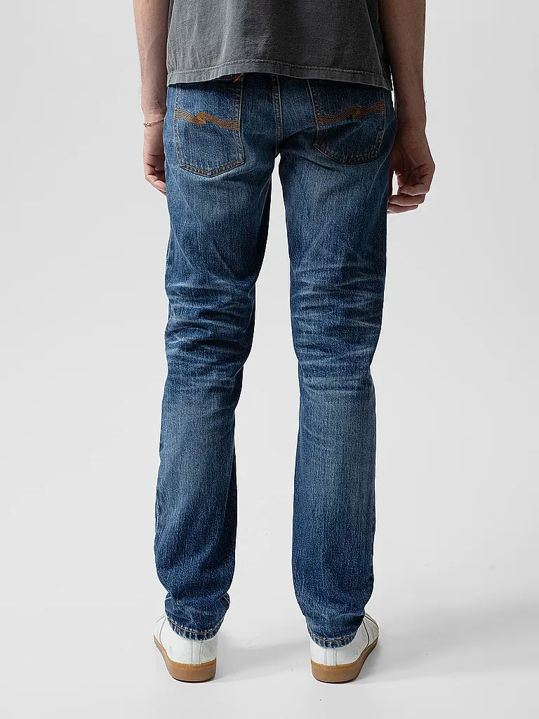 NUDIE JEANS | Jeans Straight Fit SOLID OLLIE | 