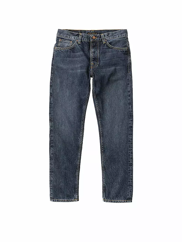 NUDIE JEANS | Jeans Straight Fit Steady Eddie Second  | blau