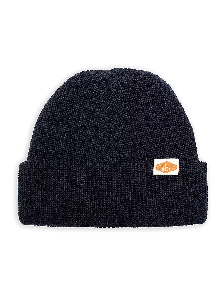 NUDIE JEANS | Mütze - Haube  | dunkelblau
