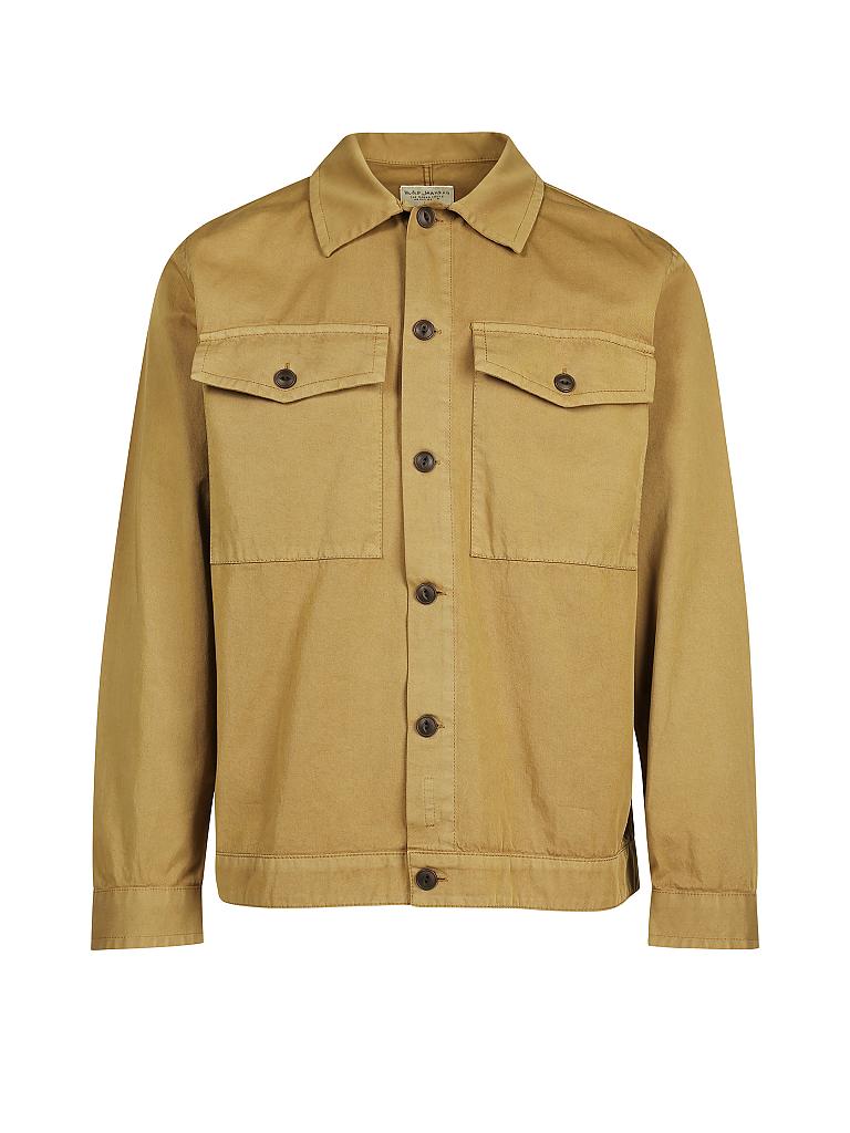 NUDIE JEANS | Overshirt - Hemd Regular Fit " Colin " | beige