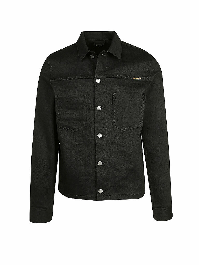 NUDIE JEANS | Overshirt - Jacke "Ronny" | schwarz