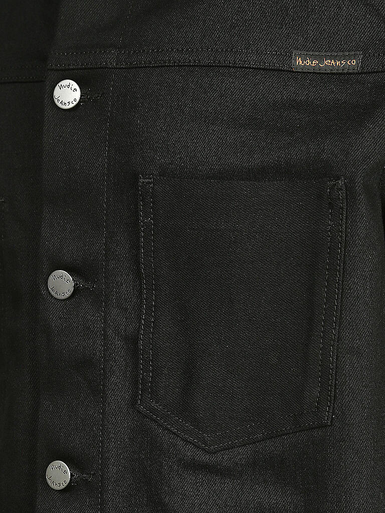 NUDIE JEANS | Overshirt - Jacke "Ronny" | schwarz
