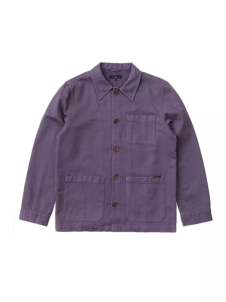 NUDIE JEANS | Overshirt BARNEY | lila