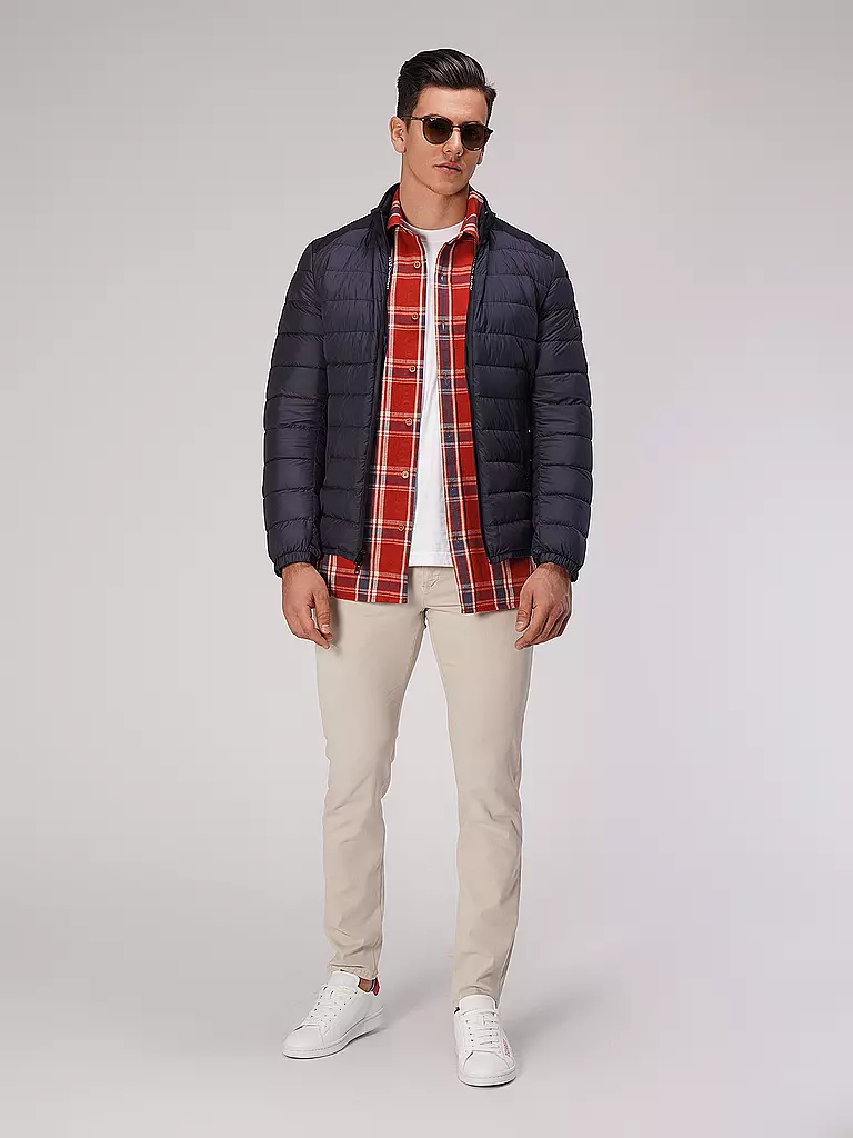 NUDIE JEANS | Overshirt FILIP BASKET PLAID | rot