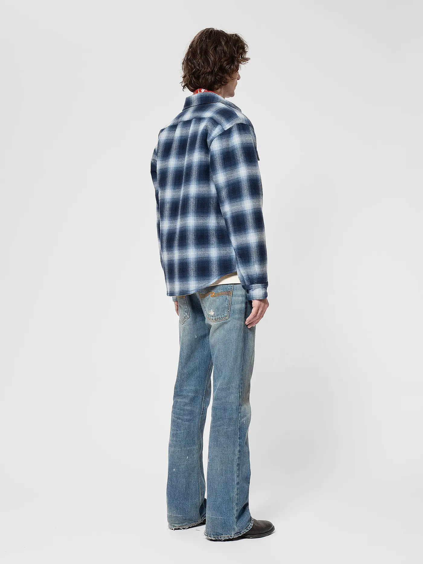 NUDIE JEANS | Overshirt GLENN | blau