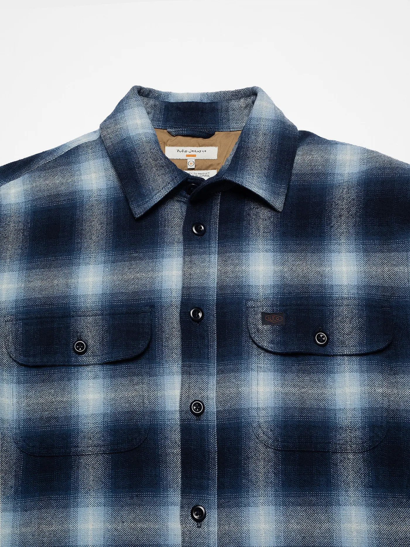 NUDIE JEANS | Overshirt GLENN | blau