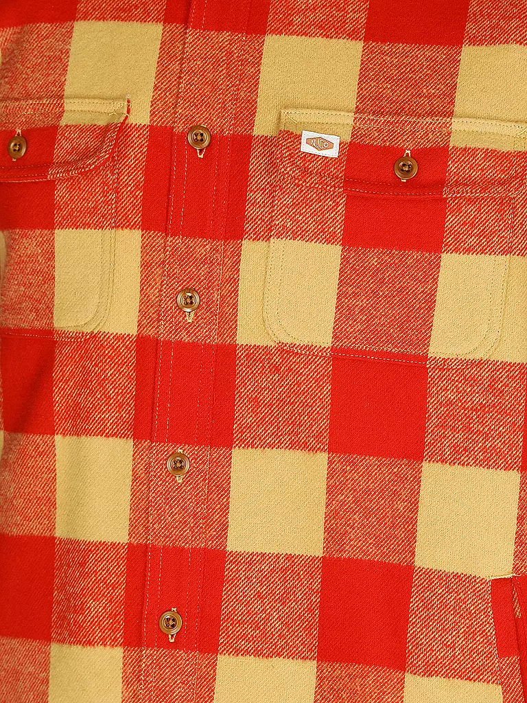 NUDIE JEANS | Overshirt | rot