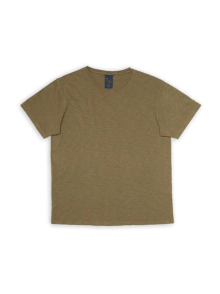 NUDIE JEANS | T-Shirt ROFFE | olive