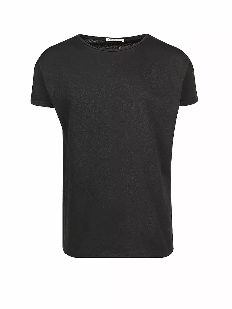 NUDIE JEANS | T-Shirt Roger | schwarz