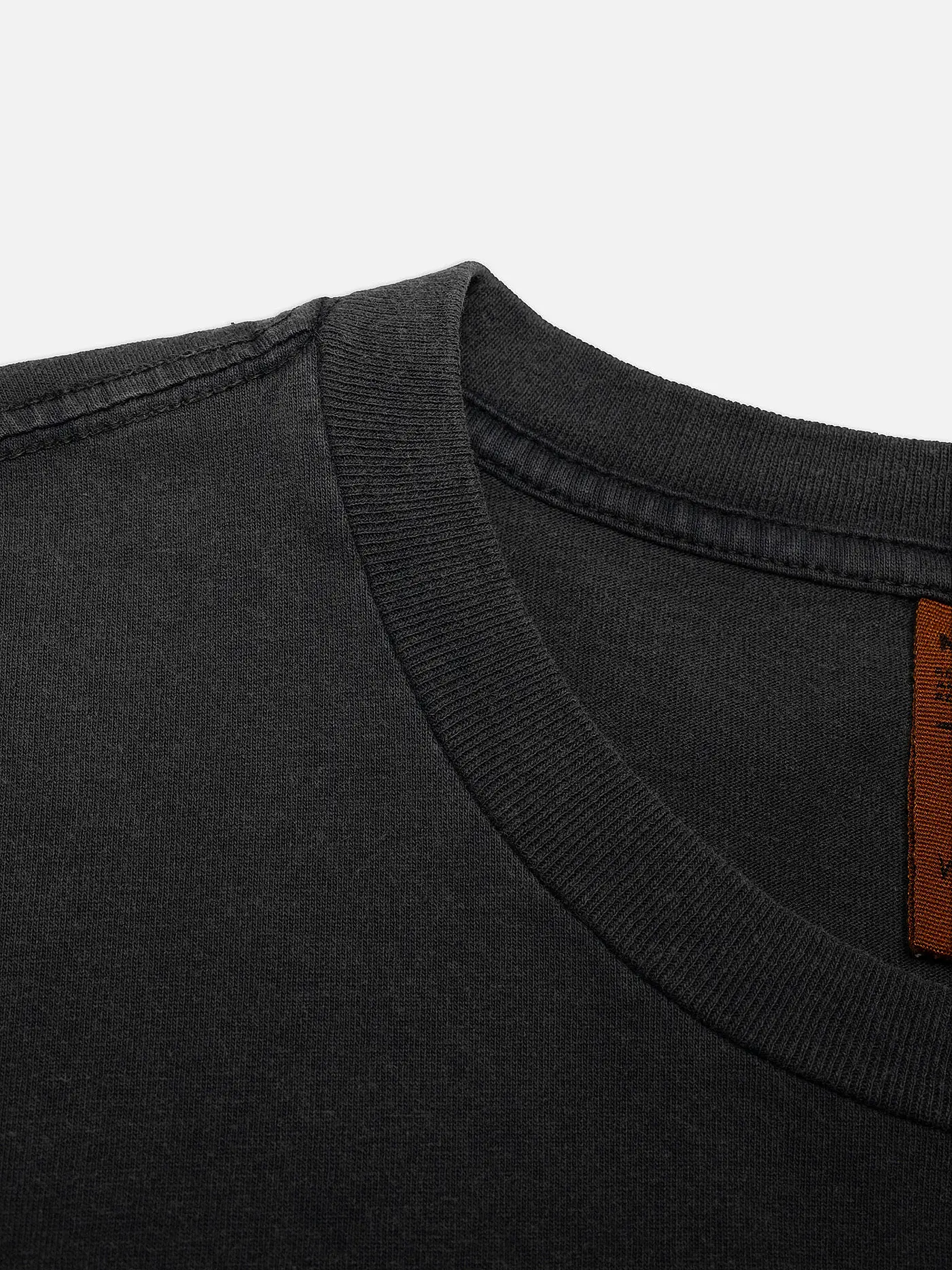 NUDIE JEANS | T-Shirt ROY HIDDEN TRACKS | grau