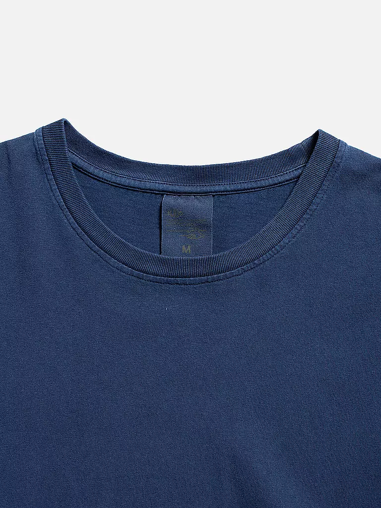 NUDIE JEANS | T-Shirt UNO EVERYDAY TEE | blau