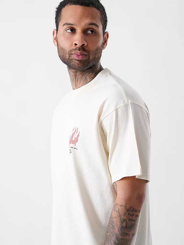 NUDIE JEANS | T-Shirt | creme