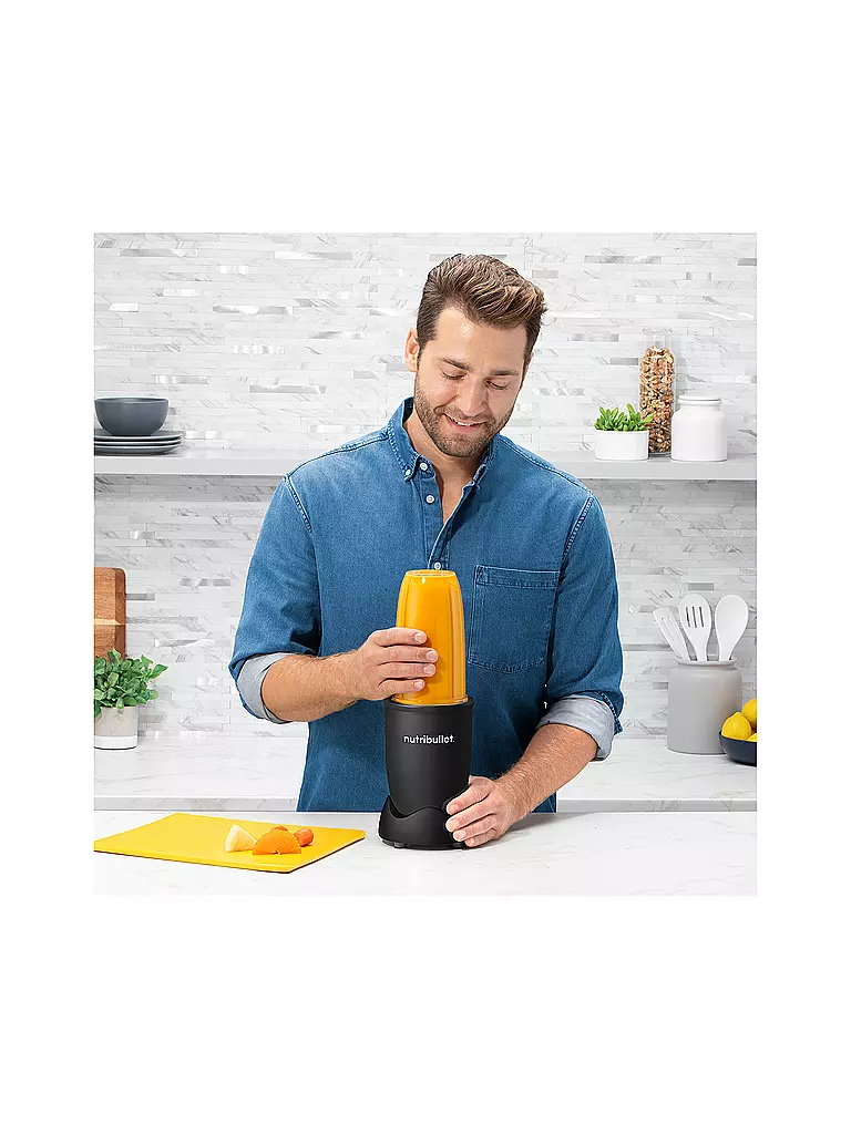 NUTRIBULLET | Standmixer NUTRIBULLET PRO Schwarz/Matt | hellgrau