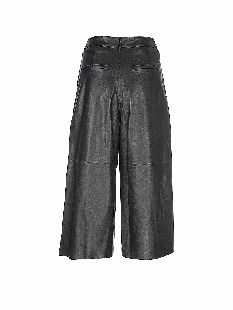 OAKWOOD | Culotte in Leder Optik  Meghan | schwarz