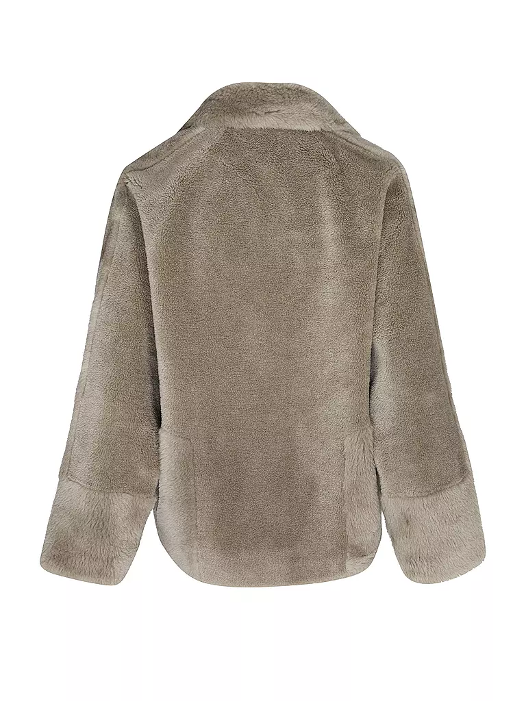 OAKWOOD | Wendejacke in Felloptik HELEN | hellbraun