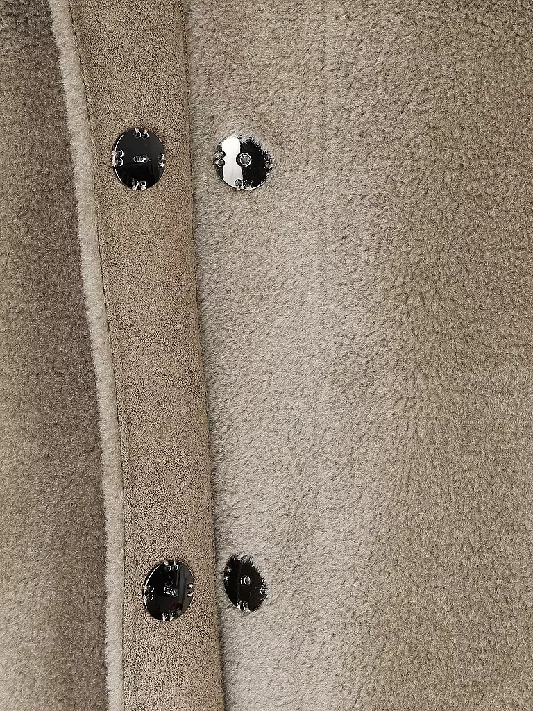 OAKWOOD | Wendejacke in Felloptik HELEN | hellbraun