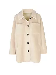 OAKWOOD | Wendejacke in Felloptik LILLY  | beige