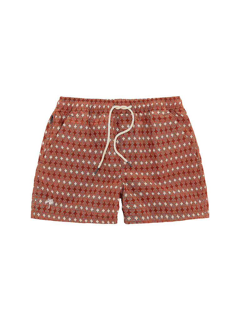 OAS Badeshorts  Bulls Eye rot | L
