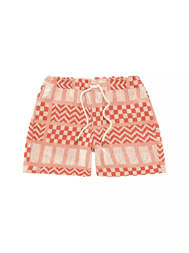 OAS | Frottee Shorts | rot