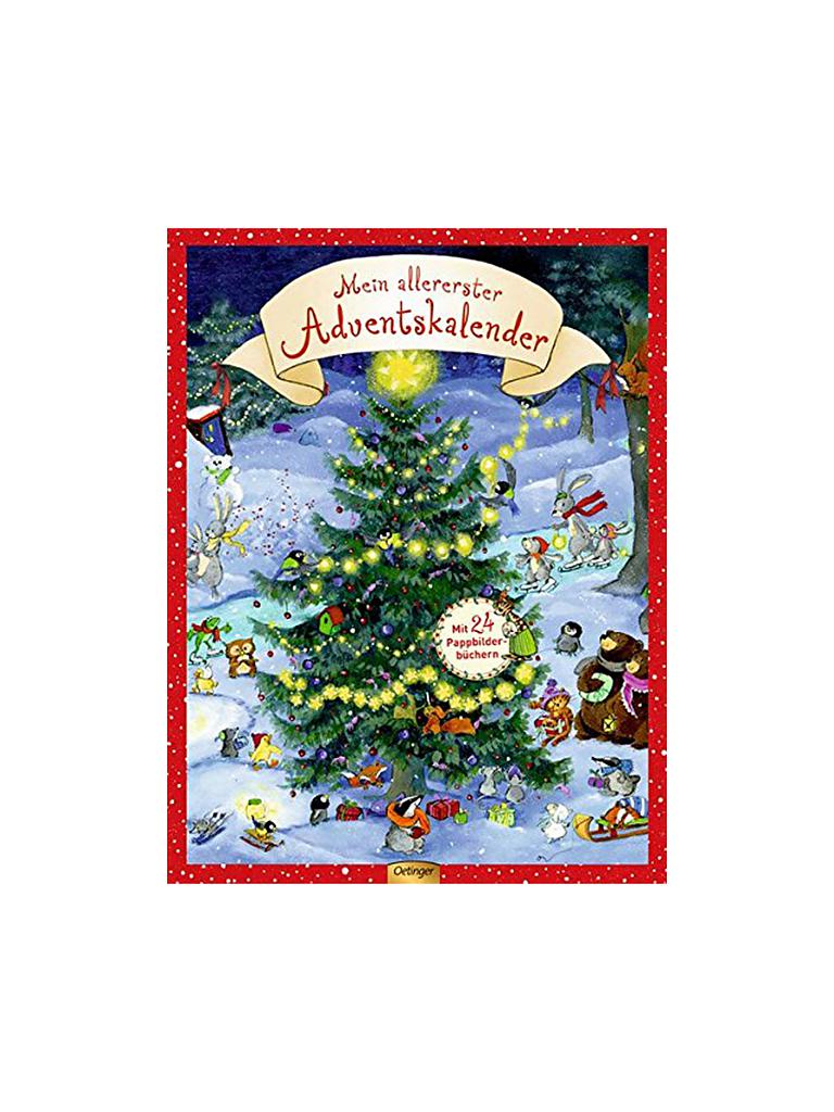 OETINGER VERLAG | Mein allererster Adventskalender - 24 Pappbilderbüchern zum Herausnehmen | keine Farbe