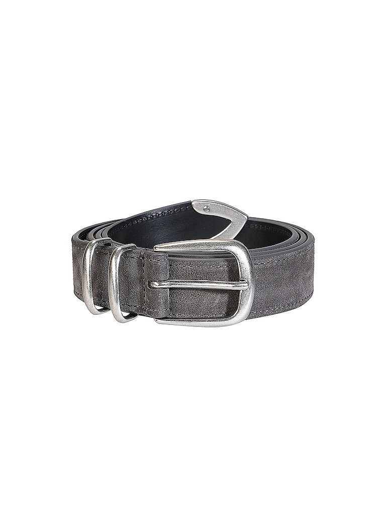 OFFICINE Ledergürtel grau 90 herren