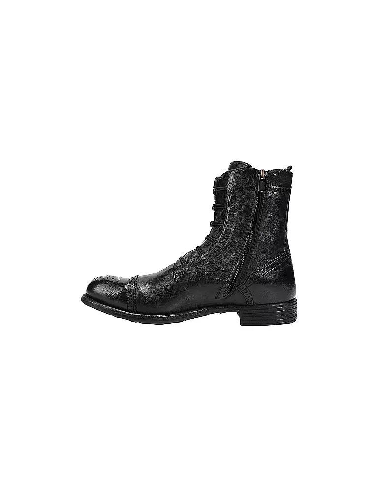 OFFICINE CREATIVE | Lederstiefelette Calixte  | schwarz