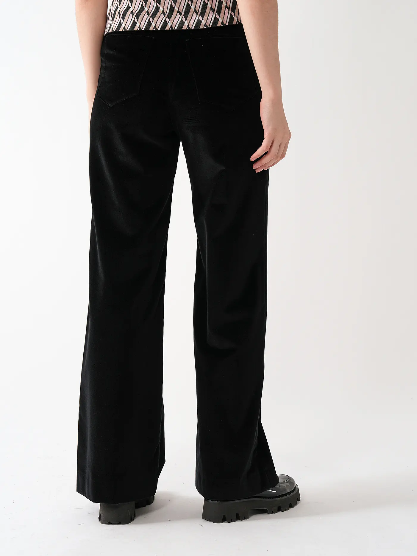 OFFICINE GENERALE | Hose ROMY VELVET | schwarz