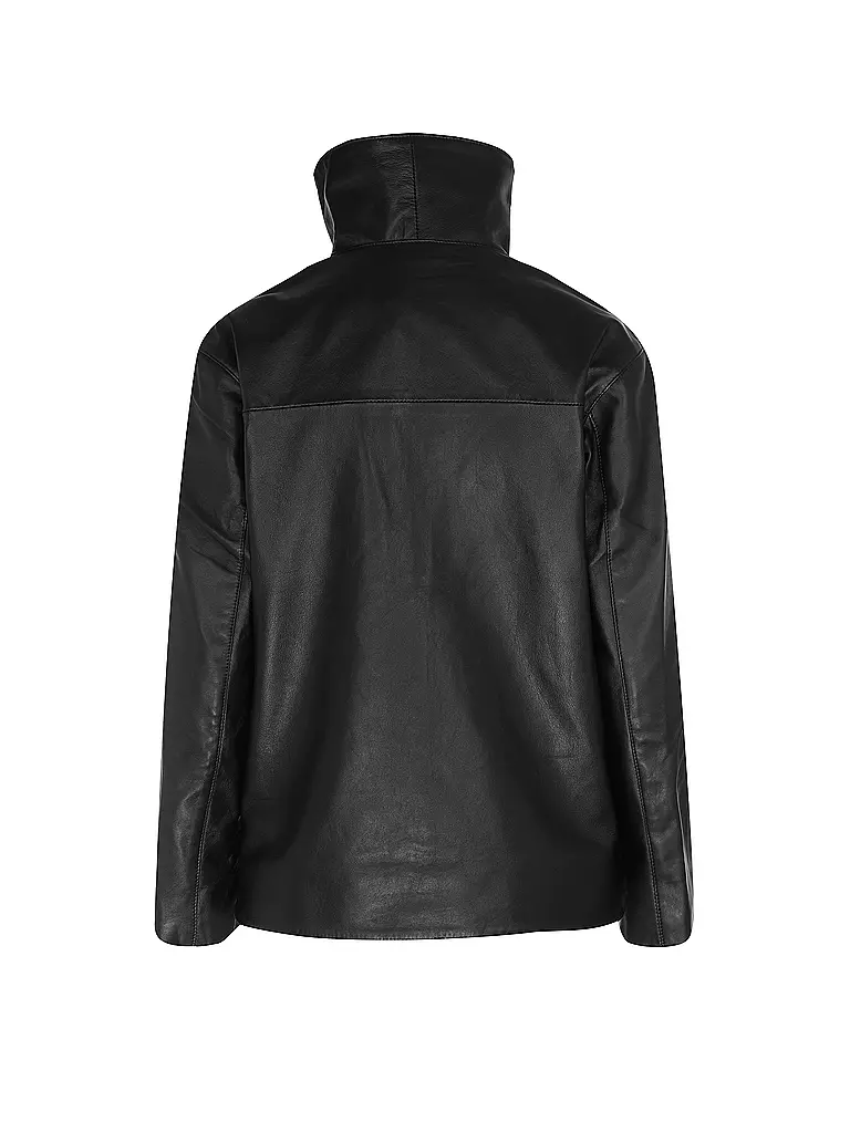 OFFICINE GENERALE | Lederjacke ALEXA  | schwarz