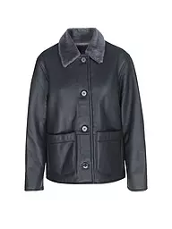 OFFICINE GENERALE | Shearlingjacke  LAURENCE | grau