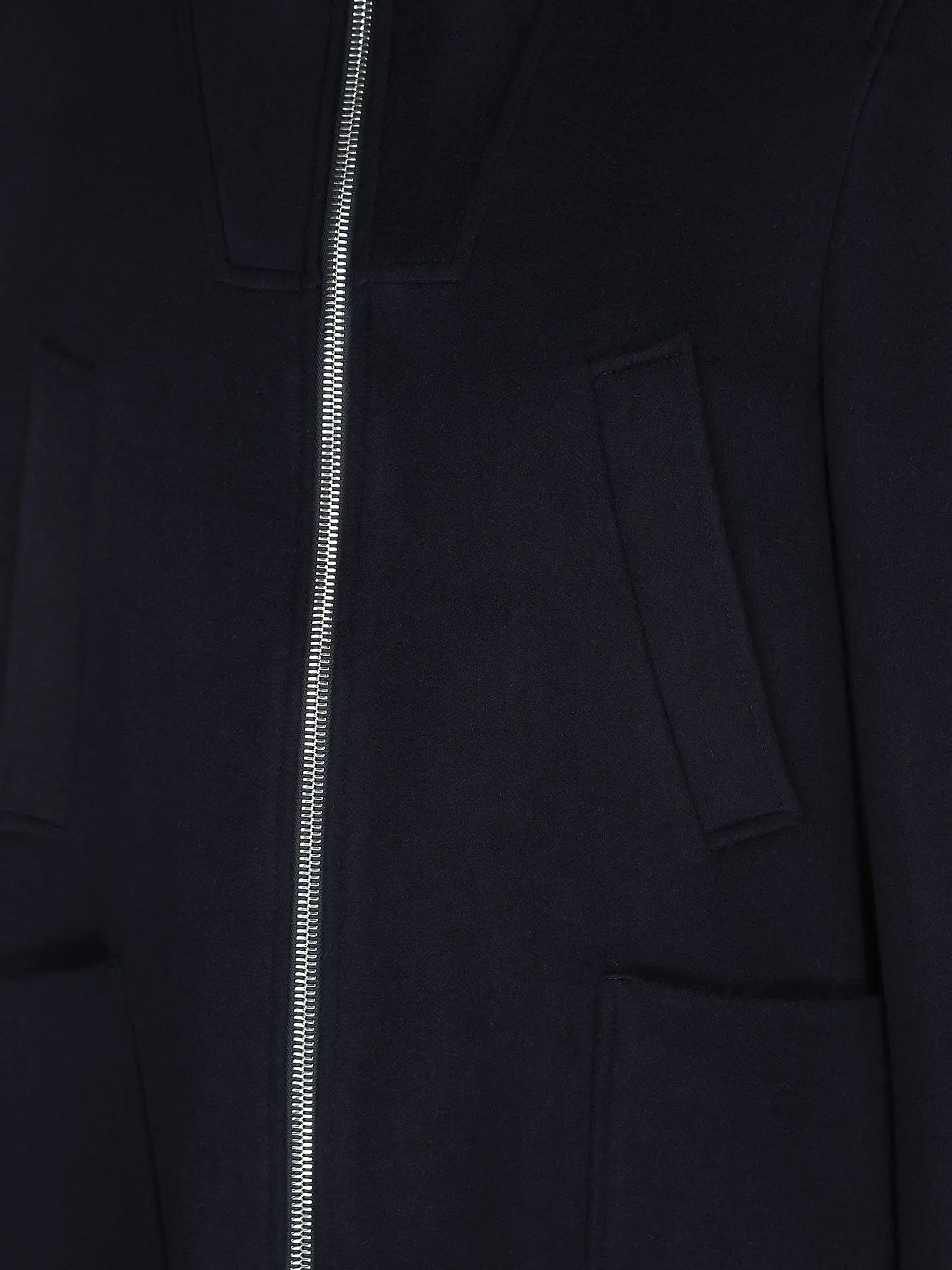 OFFICINE GENERALE | Wollmantel PHILIP MOCKNECK | dunkelblau