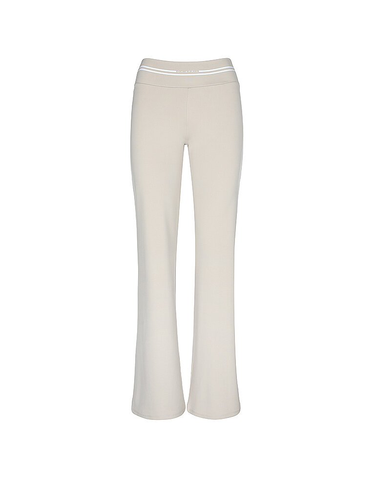 Leggings Flared Fit JASMIN beige XL damen